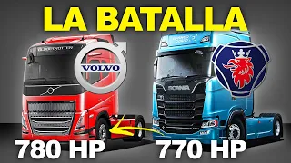 ¿VOLVO o SCANIA? La ETERNA BATALLA Por Ser El Más Fuerte