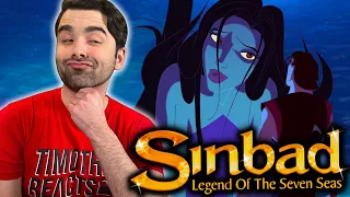 SINBAD: MOST UNDERRATED ANIMATED FILM! Sinbad Legend of the Seven Seas Movie Reaction! ERIS A BADDIE