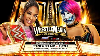 WWE 2K23 - Bianca Belair vs Asuka - Raw Women’s Title Match: Wrestlemania 39