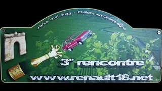 Rasso Renault 18 en mai 2013 à Chalon en Champagne.Dédicacé à Régis et Françoise...