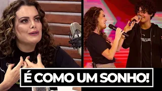 Ana Paula Valadão chora ao falar da alegria de ter seu filho cantando no Diante do Trono ao seu lado