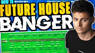 How To Make A Melodic FUTURE HOUSE Banger - FL Studio 20 Tutorial (FREE FLP)