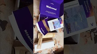Unboxing ACCENTURE Welcome Kit 2023 | Started careee at Accenture as Finance Associate #viral #yt