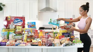 HUGE Grocery Restock | Shop & Organize With Me!