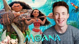 MOANA is AMAZING! FIRST Time Watching and Movie Commentary!