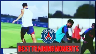 Best PSG Training Moments.#messi