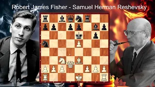 Nesmrtelná léčka Bobbyho Fischera | Robert James  Fischer - Samuel Herman Reshevsky |