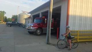 BCFD Responding to Cattle Barn Fire | 5/24/18