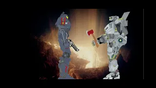 Gipsy Danger VS Striker Eureka, animación