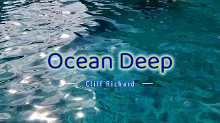 OCEAN DEEP - (4k Karaoke Version) - in the style of Cliff Richard