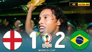 BRAZIL WAS IN DIFFICULTY UNTIL RONALDINHO GAÚCHO DID THE UNBELIEVABLE AT THE 2002 WORLD CUP