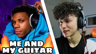 FIRST TIME hearing A BOOGIE WIT DA HOODIE - ME AND MY GUITAR (Reaction) (Genius Live Performance)