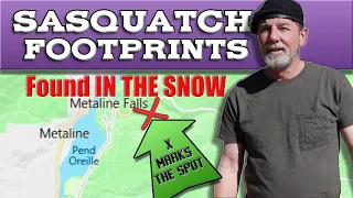 My Story: Finding Sasquatch Tracks in the Snow while hiking near town.