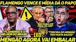 FLAMENGO VENCEU! MÍDIA REPERCUTIU VITÓRIA do MENGÃO mas DESCEU a LENHA em TITE! "MENGÃO PODE MAIS"