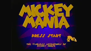 Mickey Mania: The Timeless Adventures of Mickey Mouse (Genesis / Mega Drive) Playthrough