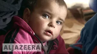 Syria's 🇸🇾 displacement crisis: 'We had to hide in caves'