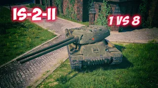 IS-2-II - 8 Frags 6.6K Damage - 1 vs 8! - World Of Tanks