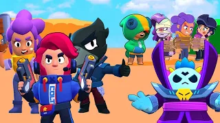 BRAWL STARS ANIMATION COMPILATION - Colt x Spike x Shelly x Crow x Leon x EMZ x Bibi