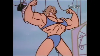 Female Muscle clip 195 - Johnny Bravo