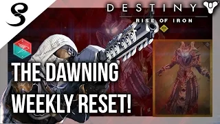 Destiny The Dawning - WEEKLY RESET! SRL, NIGHTFALL AND MORE! (HYPESTREAM) | XB1