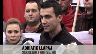 AK, proteste ne qytet Studenti - Vizion Plus - News - Lajme