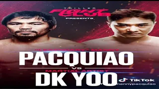 MANNY PACQUIAO VS DK YOO PREPARATION || DECEMBER 10, 2022