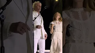 Jewel and Michael Bolton singing at Richard Branson’s Necker Cup - song #2