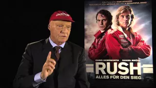 Niki Lauda Formula One Interview german 2013 RUSH Formel 1