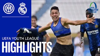 INTER 1-1 REAL MADRID | U19 HIGHLIGHTS | Nunziatini's overhead kick! | Matchday 1 UEFA Youth League