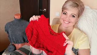 #ВЯЗАНИЕ Первая ГОТОВАЯ Работа Сентября / ПРОДВИЖЕНИЕ Процессов🧶 #ТатьянаКильмяшкина #вязаниеспицами