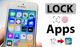 Lock Apps on iPhone with Face ID or Passcode! [iOS12.5.5 - iOS16]🔥🔥