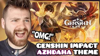 First Time Hearing AZHDAHA Battle Theme | Lord of Vishaps | GENSHIN IMPACT OST | REACTION