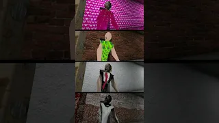 Sewer Escape Ending | Barbie Granny vs Modern House Granny vs School Granny vs Nightmare Granny