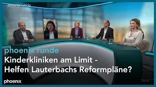 #phoenixrunde: Kinderkliniken am Limit - Helfen Lauterbachs Reformpläne?