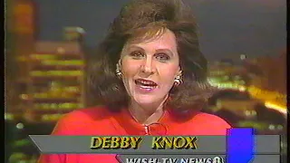 Wish TV 8 Indianapolis New Broadcast January 18th, 1987