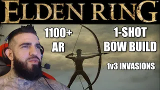 This 1-SHOT BOW BUILD is annoying GANKERS in ELDEN RING 1v3 PvP