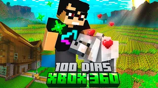 SOBREVIVI 100 DIAS NO MINECRAFT DE XBOX 360 - O FILME