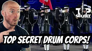 Drummer Reacts To - Top Secret Drum Corps - Royal Edinburgh Military Tattoo 2022 FIRST TIME HEARING