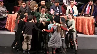 La Bohème: Act II Childrens' Chorus. Kolozsvári Magyar Opera  Feb. 7th, 2019