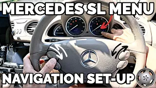 Mercedes SL Menu Options Full Rundown