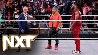 FULL SEGMENT – Hayes accuses NXT Champion Dragunov of the attack: NXT highlights, Dec. 12, 2023