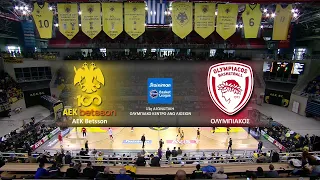 Basket League | ΑΕΚ - Ολυμπιακός | 07/01/2024 | ΕΡΤ