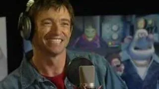 Hugh Jackman Flushed Away Recording