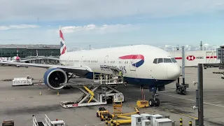 British Airways 777-300ER London Heathrow (LHR) - New York (JFK) Club World Flight Report [4K]