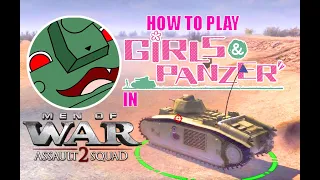 GIRLS UND PANZER MOD - How to Install and Play it