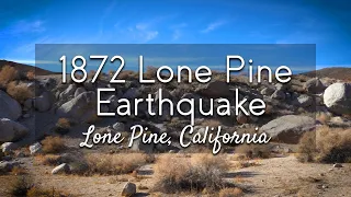 1872 Lone Pine Earthquake - Fault Scarp & California Geology | Out in the Field with Jeremy Patrich