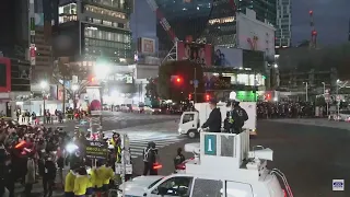 スペイン戦直後の渋谷 Shibuya, Tokyo at the time of the victory over Spain At 6:00AM(Japan Time) #qatar2022