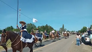 Querías ver Caballos 🐎 en el desfile de Tala