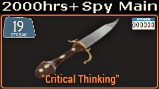 The Critical Thinker🔸2000+ Hours Spy Main Experience (TF2 Gameplay)