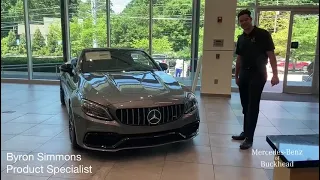 2021 Mercedes C63S! AMG emotion start demonstration.